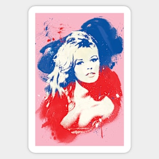 B. B. - Fashion Icons Pop Art Sticker